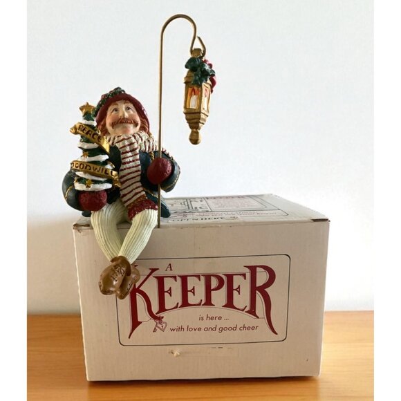 Limited Edition Shenandoa Keeper Of Christmas 1996 Shelf Sitter - Picture 1 of 6